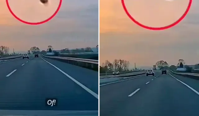 Sakarya’da Otomobile Yorgun Mermi İsabet Etti