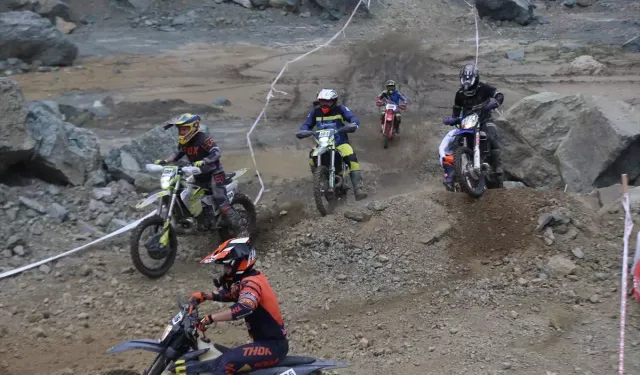 Rize’de Türkiye Enduro ve ATV Şampiyonası Başladı
