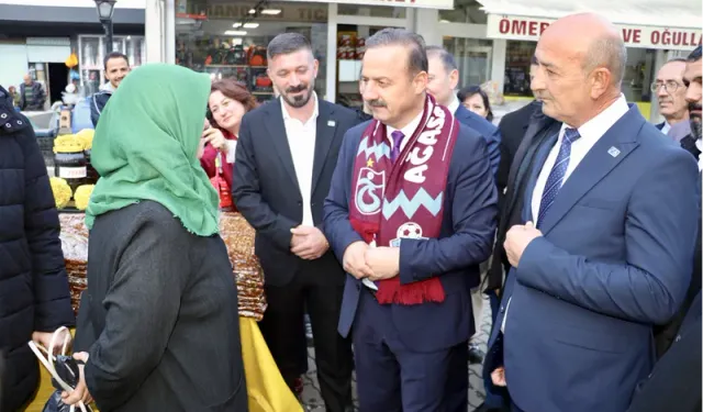 Ağıralioğlu Trabzon’da Vatandaşlarla Buluştu