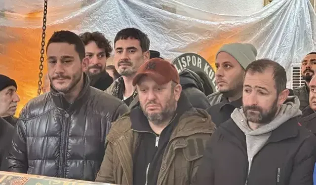 Serkan Keskin Babası Vehbi Keskin’i Son Yolculuğuna Uğurladı