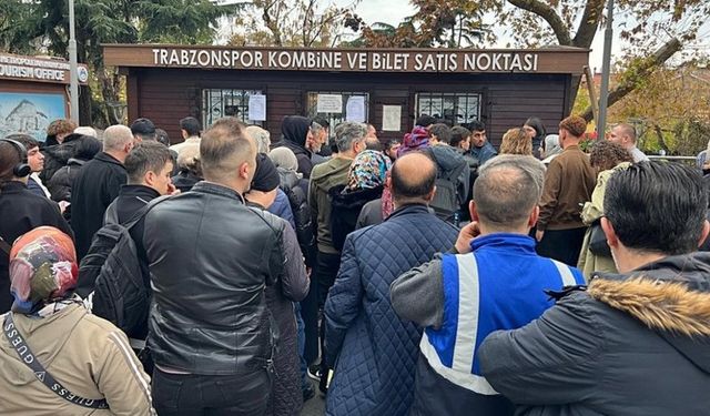 Trabzonspor - Beşiktaş Derbi Biletleri Satışta