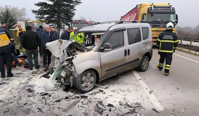 Tokat’ta Tır İle Araç Çarpıştı: 5 Yaralı