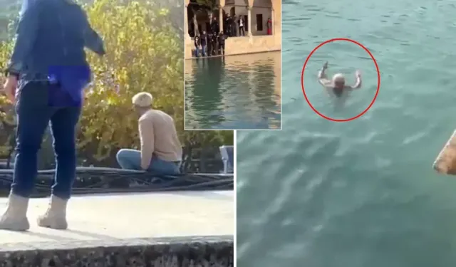 Balıklıgöl’de ‘Adalet Arıyorum’ Diyen Genç Suya Atladı