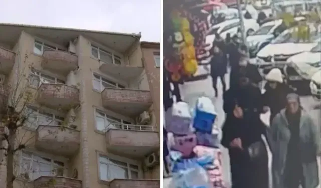 Güngören’de Balkon Parçaları Düştü, Facia Son Anda Önledi
