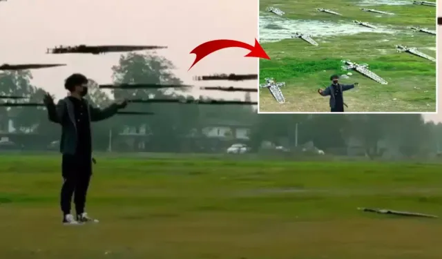 Dünya bu adamı konuşuyor! Dron ordusu kurdu