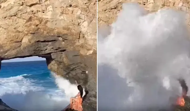 Fotoğraf Çekmek İsterken Canından Oluyordu