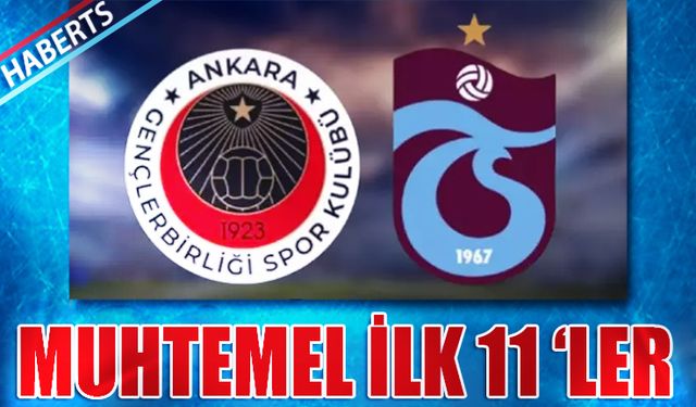 Trabzonspor Deplasmanda Gençlerbirliği Karşısında