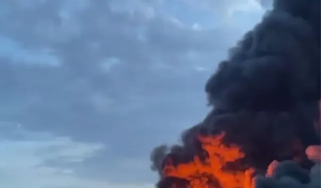 Kairos Gemisindeki Yangın Anları İlk Kez Görüntülendi