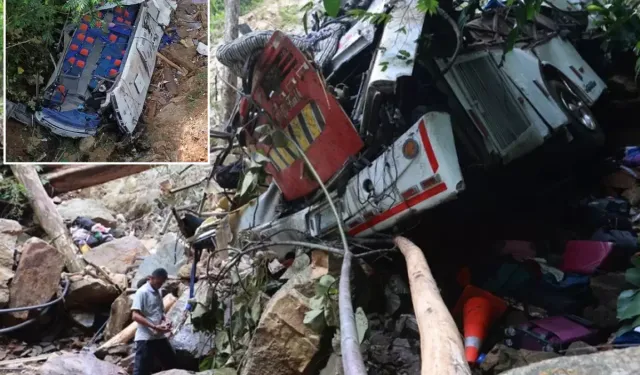 Mezuniyet Dönüşü Facia: Otobüs Uçurumdan Yuvarlandı