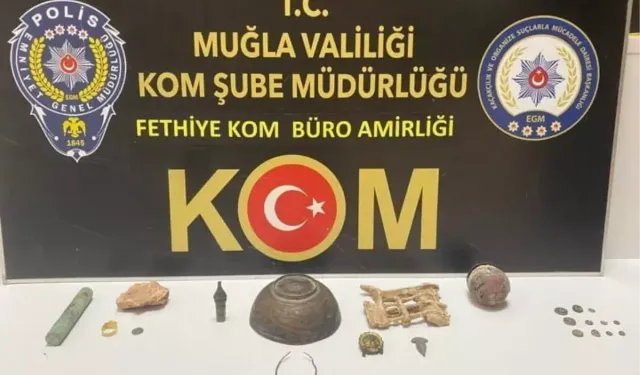 Muğla’da Tarihi Eser Kaçakçılarına Büyük Operasyon