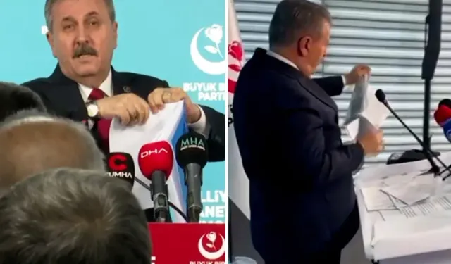 Destici DEM Parti Raporunu Yırttı