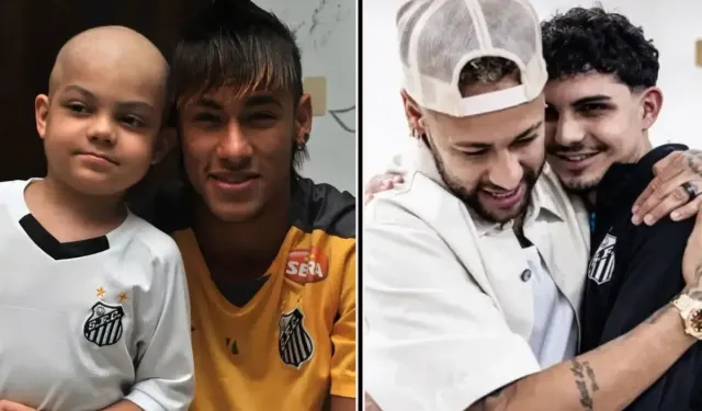 Neymar, Lösemiyi Yenen Hayranıyla Yıllar Sonra Buluştu