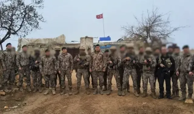 Özel Harekat Başkanı Hayal Suriye’de İnceleme Yaptı