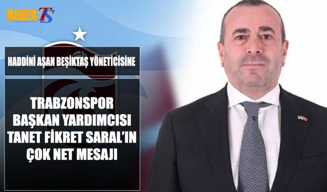 Trabzonspor'dan Beşiktaş'a Sert Tepki: Haddini Bilsinler