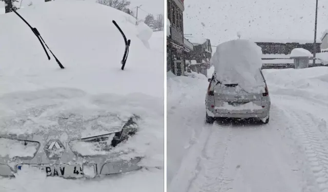 Ordu Çambaşı Yaylası’nda Kar Kalınlığı 2 Metreye Ulaştı