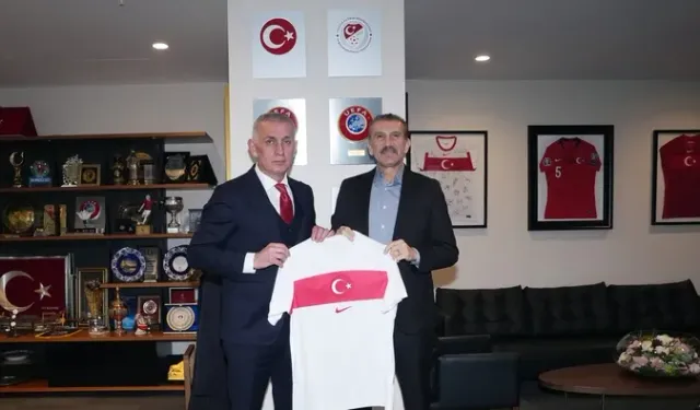 Rüştü Reçber’den TFF Başkanı Hacıosmanoğlu’na Ziyaret