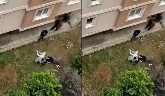 Ümraniye’de 4. Kattan Atlayan Gençlerden Haber Var