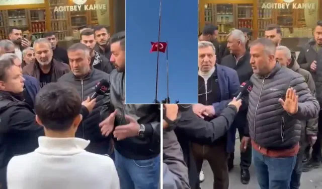 Nusaybin Esnafından Bayrak Provokasyonuna Tepki
