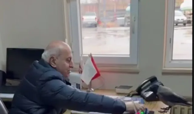 Beşikdüzü Belediye Başkanı Kargayla Dostluk Kurdu