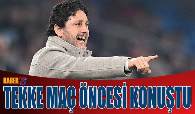 Fatih Tekke Antalyaspor Maçı Öncesi Konuştu
