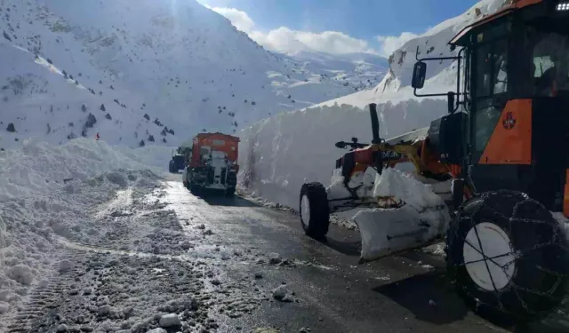 Van–Bahçesaray Yolunda Çığ Temizliği Sırasında Kaza