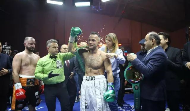 Altay’dan Tarihi Zafer, Kemerini Erdoğan’a Hediye Edecek