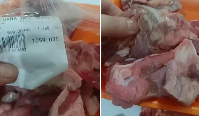 Dev Zincir Markette Et Tepkisi: “Allah Size Yedirmesin”