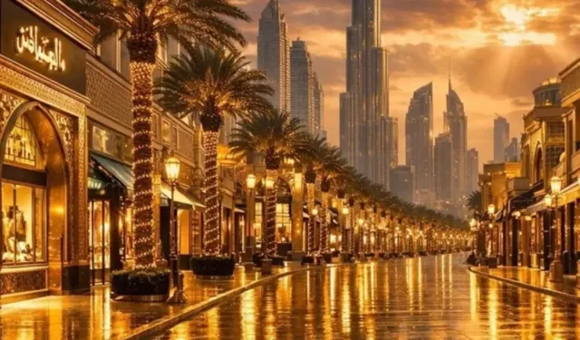 Dubai’de Dünyanın İlk Altın Sokağı İnşa Edilecek