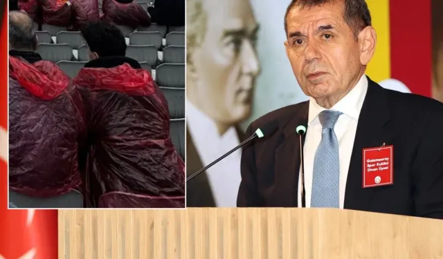 Galatasaray Başkanı Dursun Özbek’ten Yağmurluk Özrü