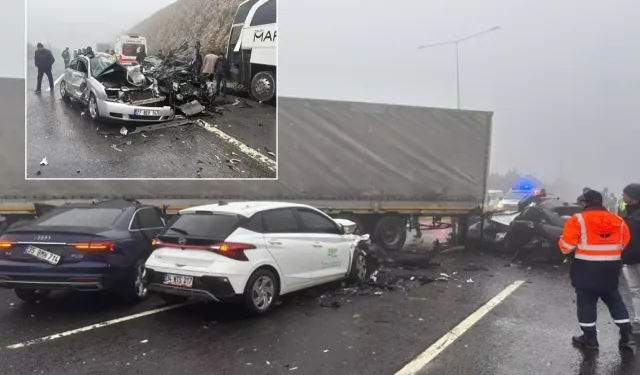 Gaziantep’te Sis Faciası: Zincirleme Kazada 2 Ölü