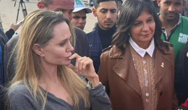 Angelina Jolie'den Gazze'ye Destek Mesajı