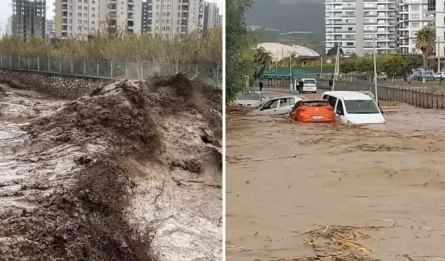 Mersin’de Şiddetli Yağış Sel Felaketine Yol Açtı