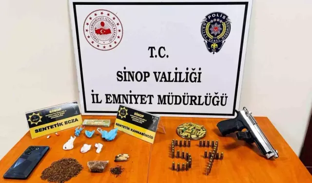 Sinop’ta Yasaklı Madde Operasyonu: 4 Gözaltı