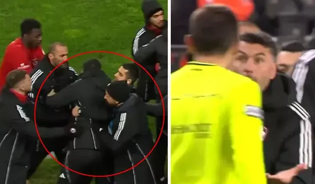 Burak Yılmaz Kupada Kırmızı Kart Gördü, Olay Çıktı