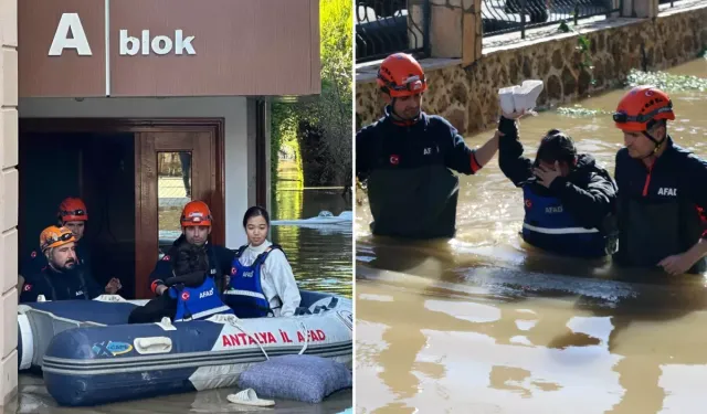 Antalya’da Sel Alarmı: Tahliyeler Yapıldı