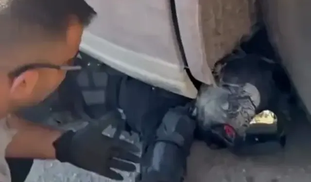 Adana’da TIR Altında Kalan Motorcu Mucize Kurtuldu