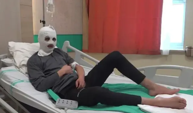 Çakmak Gazı Patladı Genç Hastanelik Oldu