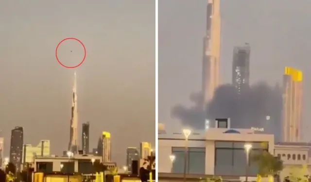 İran Burj Khalifa Yakınlarını Vurdu