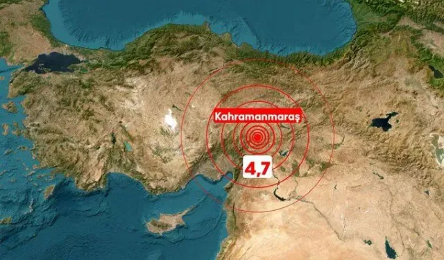 Maraş'ta 4,7 Büyüklüğünde Deprem Meydana Geldi