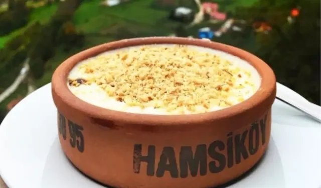 Hamsiköy Sütlacı Lezzetiyle İlgi Görüyor