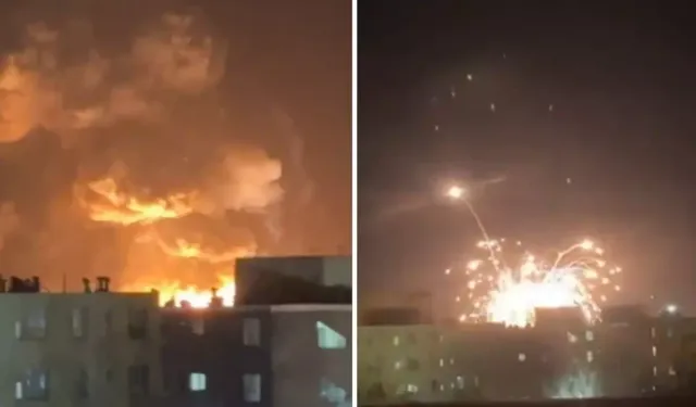 İsrail Zencan Mühimmat Deposunu Vurdu