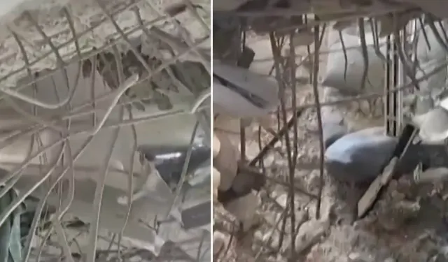 İran Füzeleri Hayfa Kentini Vurdu Patlamalar Yaşandı