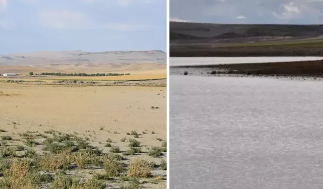 Konya Küçük Göl Yeniden Su Tuttu