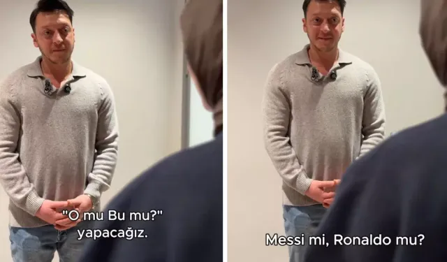 Mesut Özil’den Ronaldo Messi Sorusuna Sürpriz Yanıt