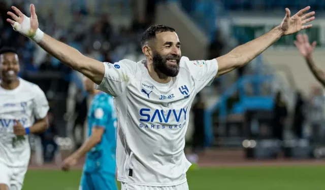 Karim Benzema Al Hilal Formasıyla Hat Trick Yaptı