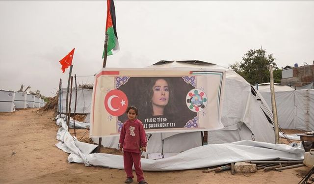 Gazze’de 2. Yıldız Tilbe Çadır Kenti Açıldı