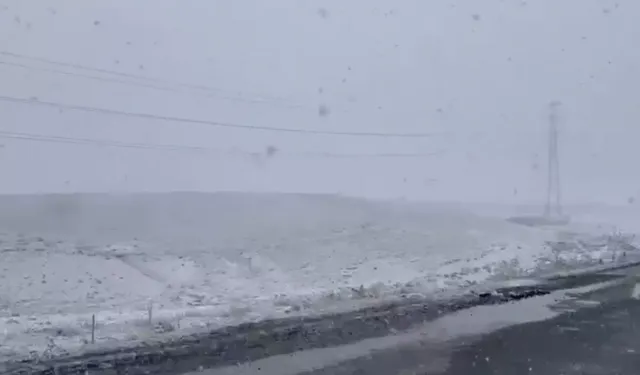 Karapınar'da Kar Yağışı Çiftçiyi Sevindirdi