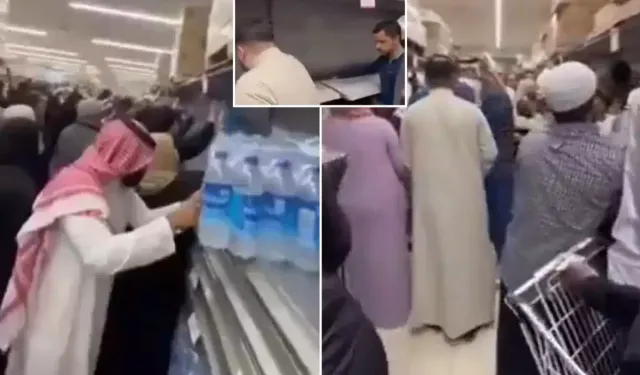 Dubai’de Gıda Stoğu Alarmı Marketlere Akın