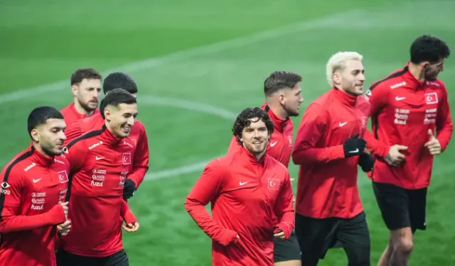 A Milli Takım Romanya Maçı Hazırlıklarını Sürdürüyor