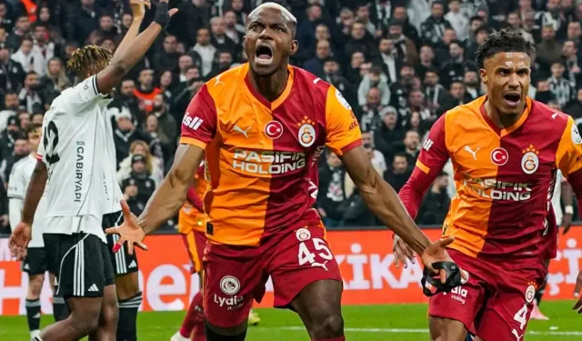 Galatasaray Derbide Beşiktaş’ı 1-0 Yendi